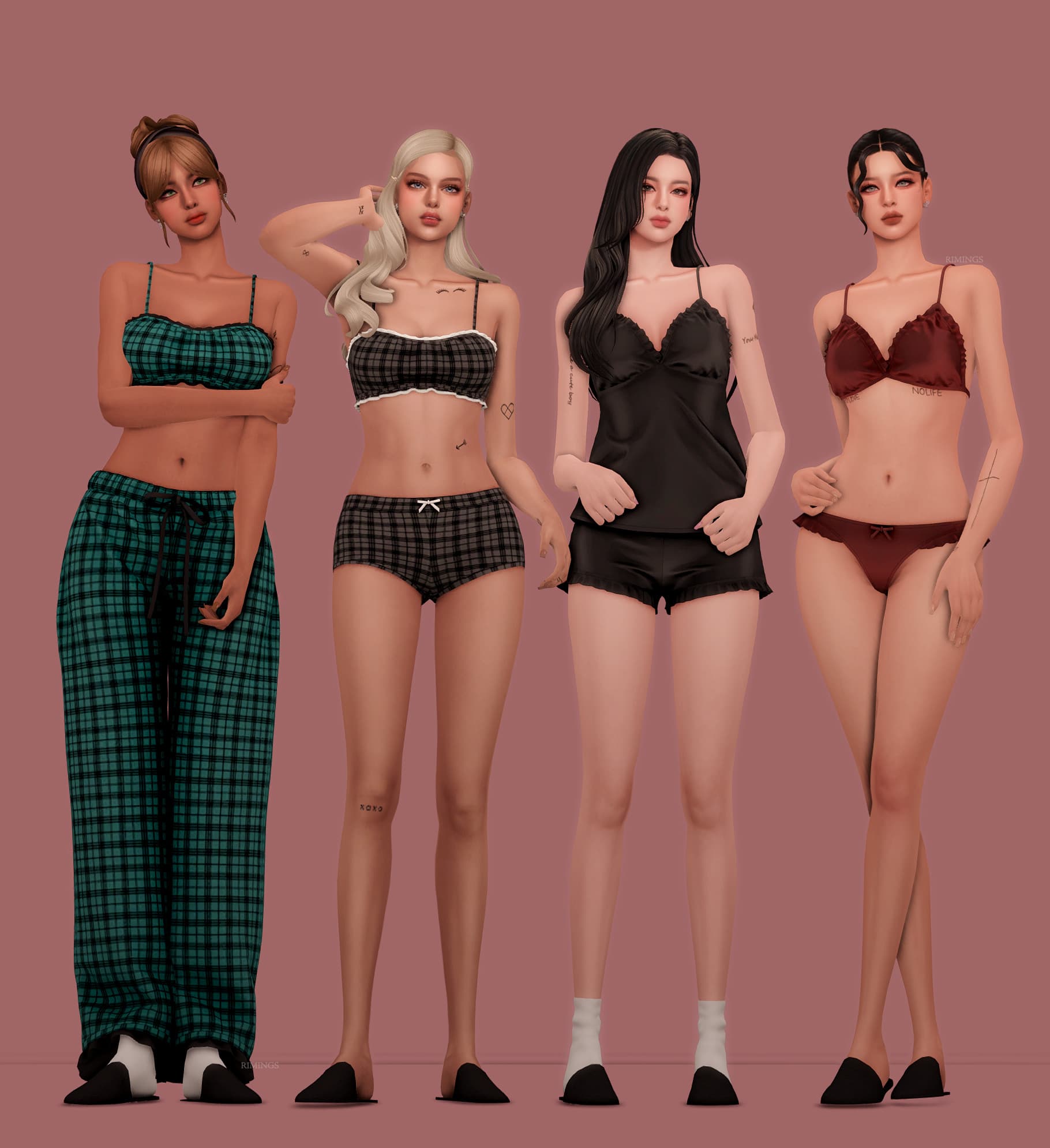 Галерея мода Сет нижнего белья и пижам New Gift Box 44 #1